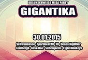 Gigantika-Party auf 8 Areas