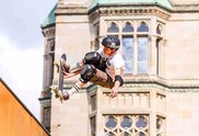Skaten und klettern in der Innenstadt - trendsporterlebnis 2016