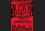 Große "Ü30 Party" am 25.10. in der Stadthalle
